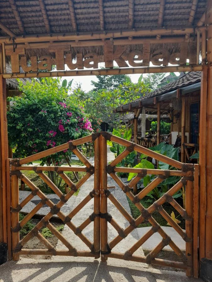 Tua Tua Keladi Bungalows Gili Air Eksteriør billede